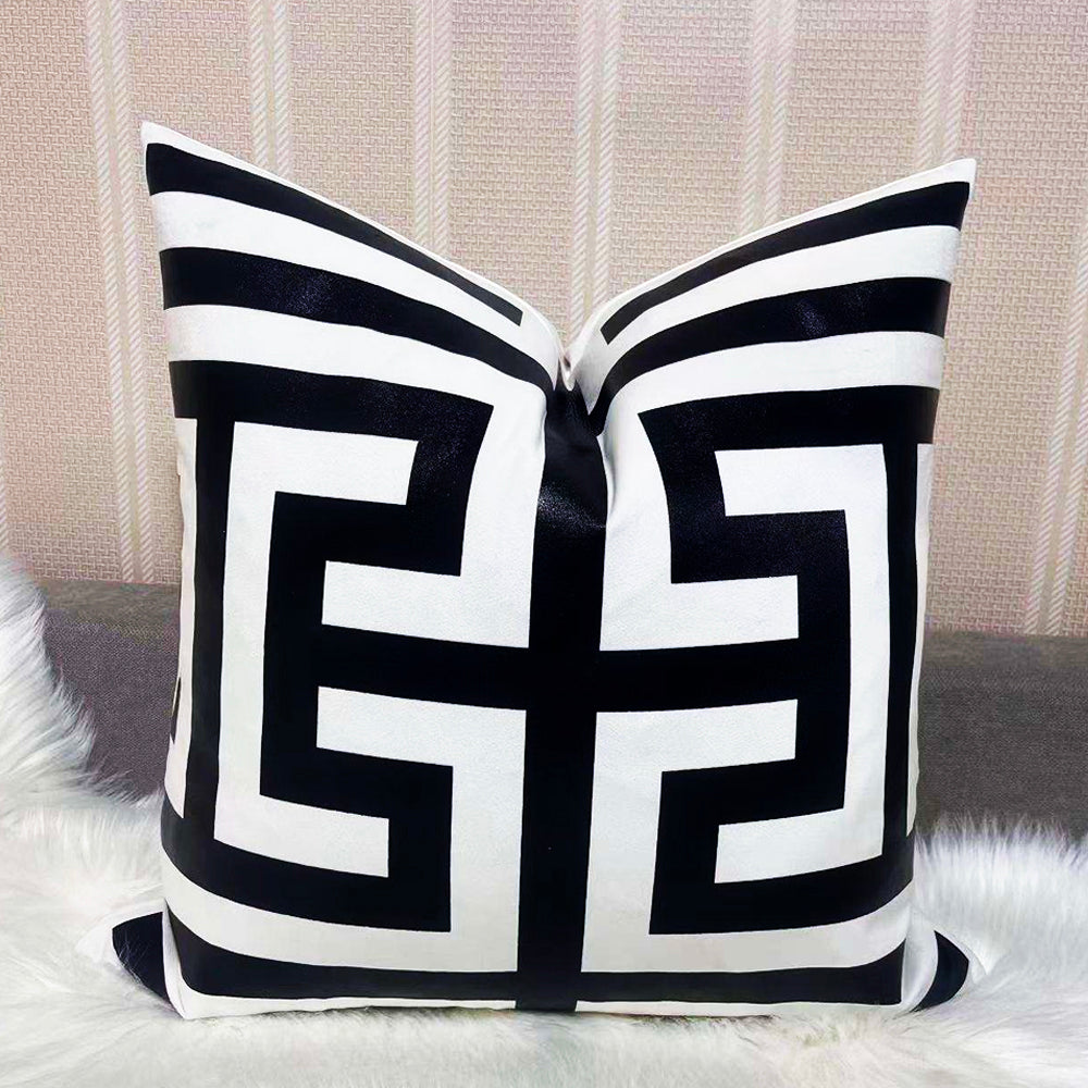 Accent Velvet Pillow Case 50cm x 50cm Gold Furnish